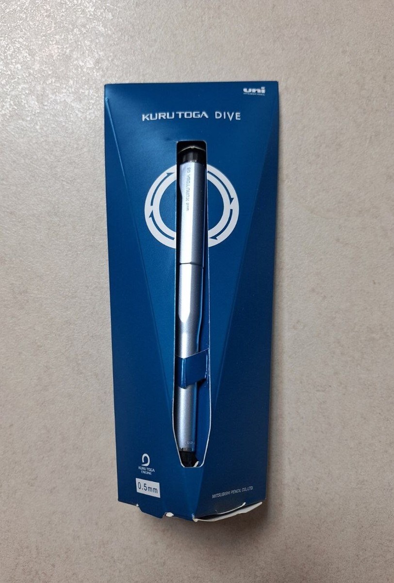 UNI Kuru Toga Dive - 0.5mm Mechanical Pencil CASCADE BLUE LIMITED