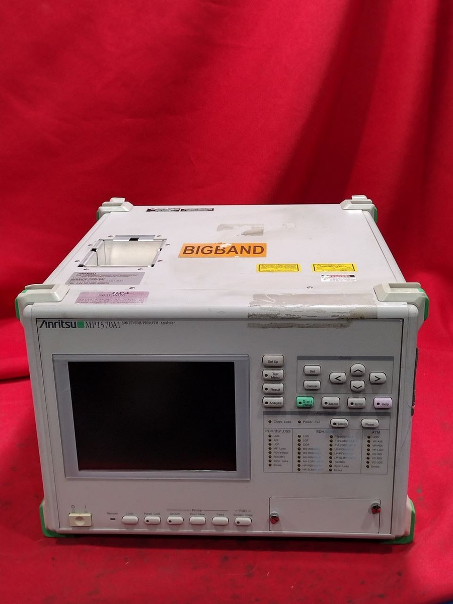 その他 MP1570A SONET/SDH/PDH/ATM Analyzer Anristu Sonet/SDH/PDH
