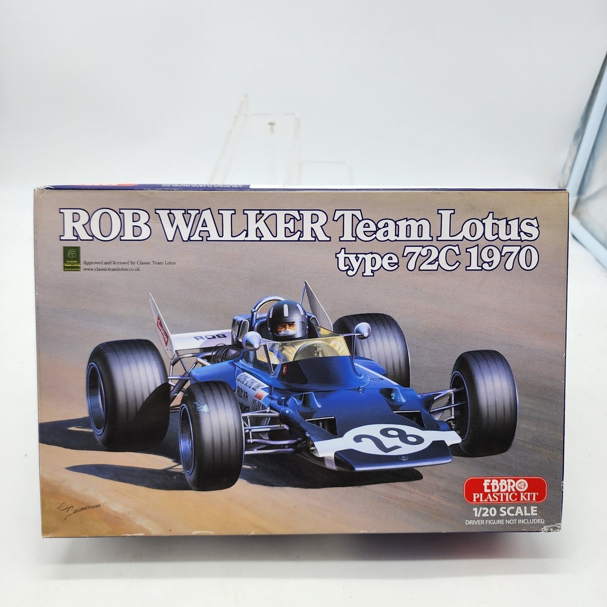 絶版 エブロ 1/20 ロータス72C・フォード Ebbro EBBRO Model Rob