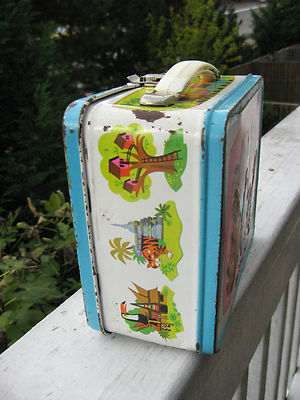 VTG ALADDIN Walt Disney World Metal Lunch Box & Thermos | eBay