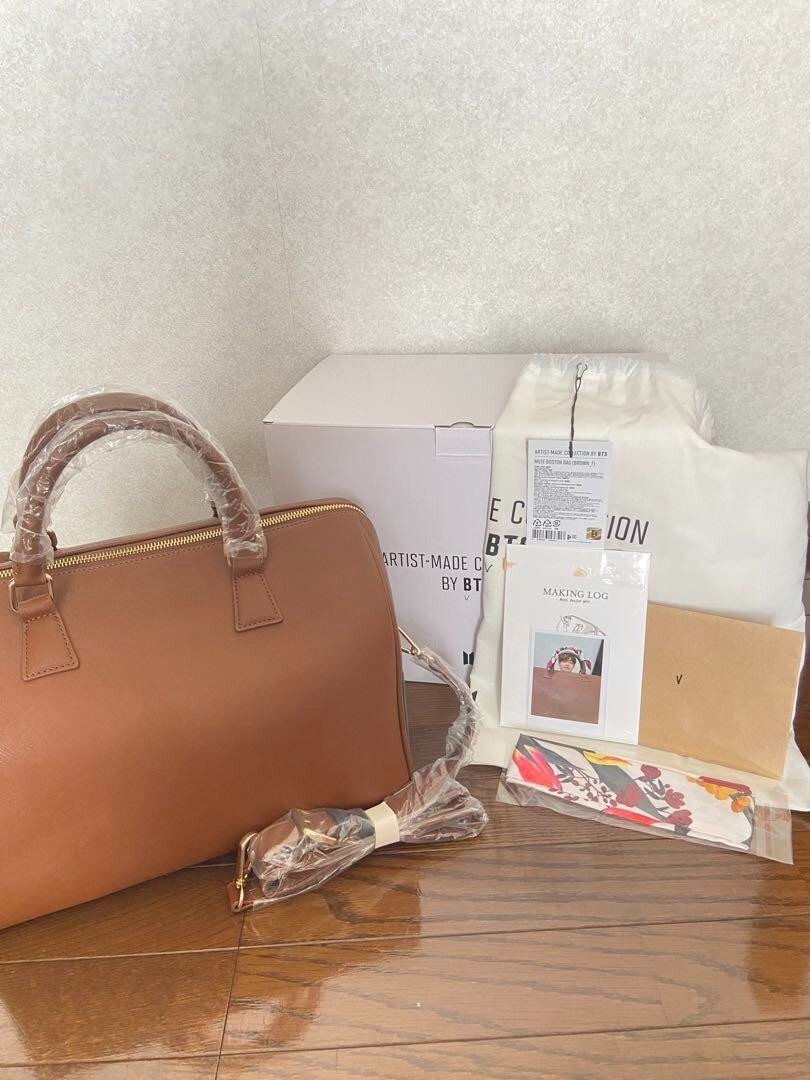 BTS Artist Made Collection V Taehyung Mute Boston Bag New japan