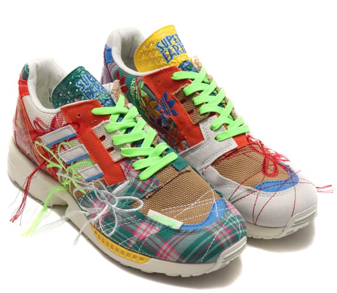 トンボ Adidas ZX 8000 Superearth x Sean Wotherspoon Off White/Blue