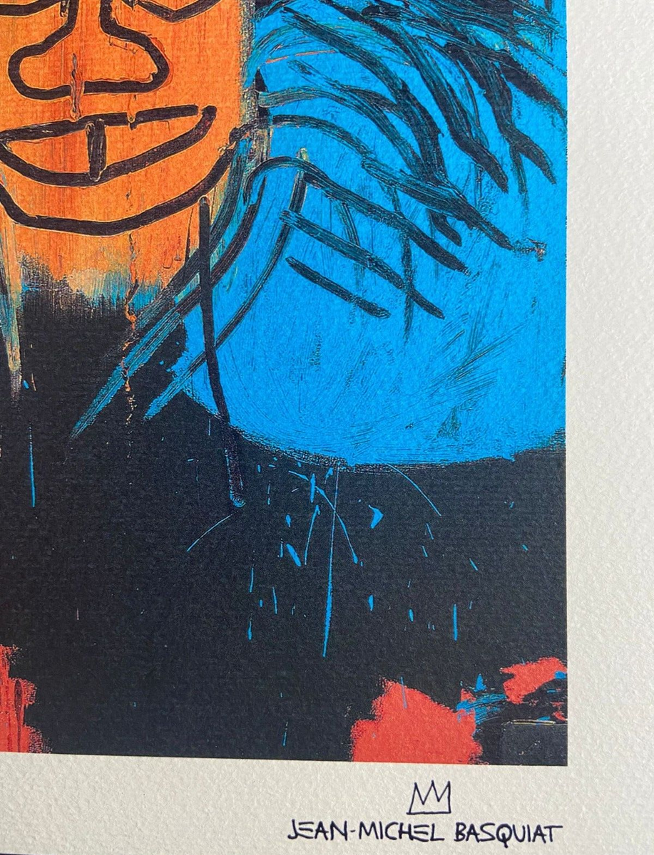 Jean Michel Basquiat & Andy Warhol Original COA Signed Numbered by