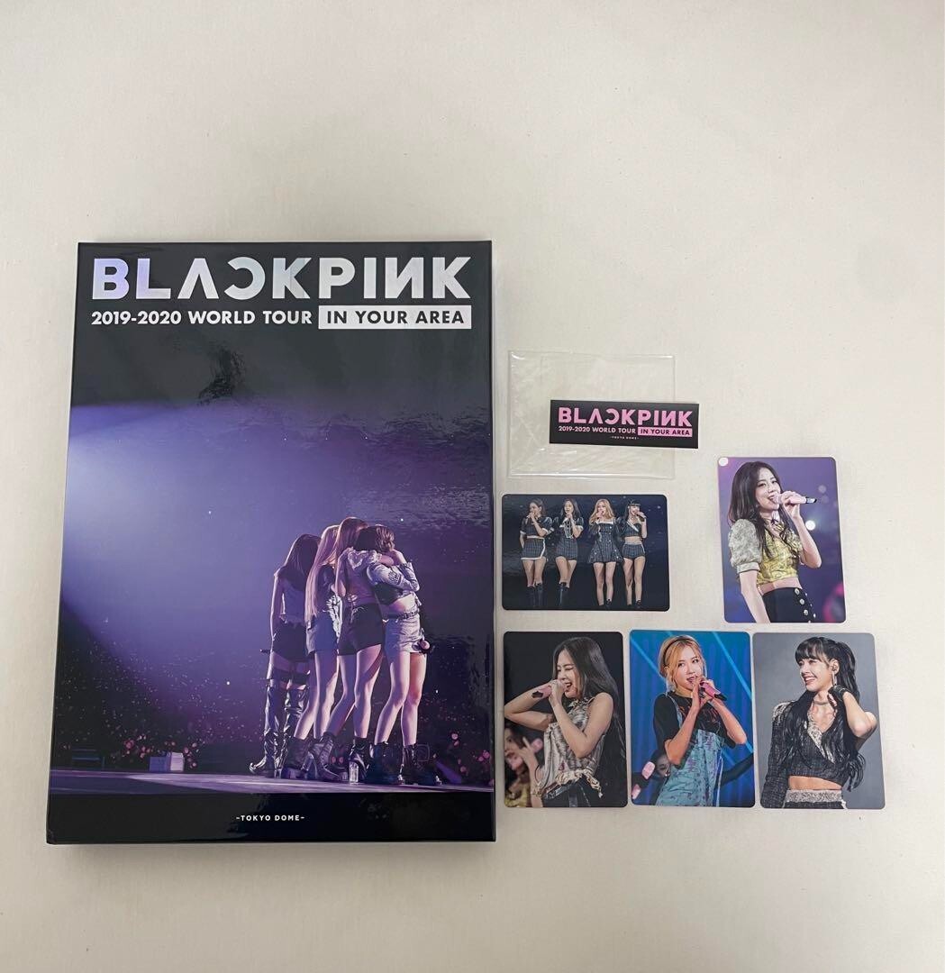 BLACKPINK 公式 トレカ IN YOUR AREA DVD BLACKPINK 2019 2020 WORLD