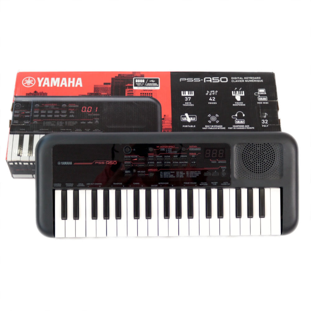 USED) Yamaha PSS-A50 PORTATONE Portable Digital Mini Keyboard