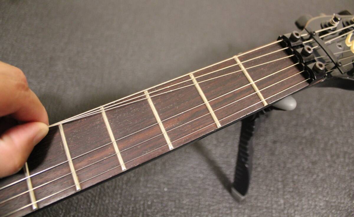 スギゾーモデル 100pr ブラックエレキギター 3ピックアップ LUNA SEA