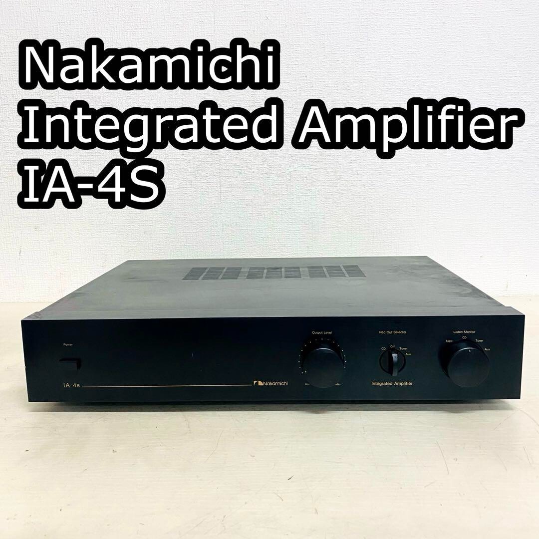 Nakamichi IA-3s プリメインアンプ 海外使用OK 取り説付き！ Nakamichi
