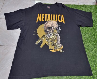 VINTAGE メタリカ PUSHEAD FIXXXER Tシャツ リメイク Metallica 90s