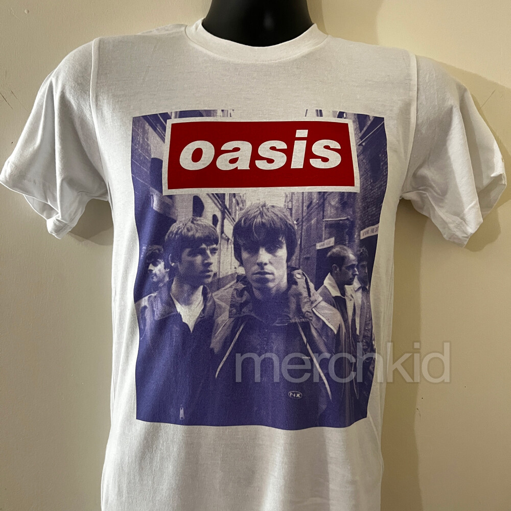 OASIS band Liam Noel Gallagher 90s Britpop Vintage Style T-shirt
