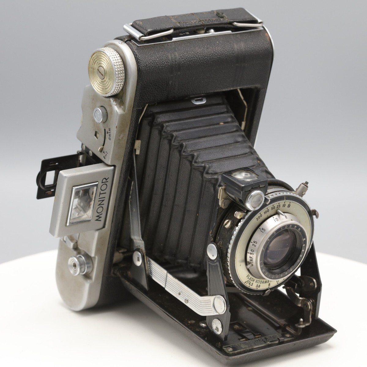 RARE 1947 Kodak Monitor Six-20 Folding Vintage Camera f4.5 105mm