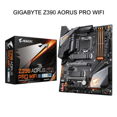 GIGABYTE Z390 AORUS PRO WIFI LGA 1151 Intel Z390 SATA 6Gb/s ATX