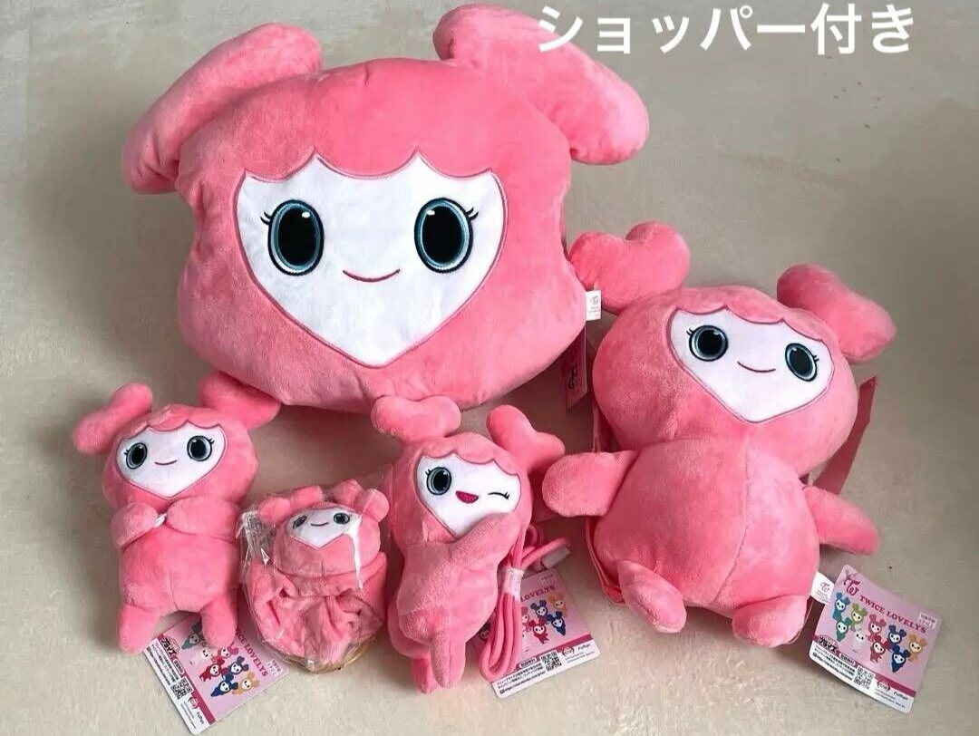 twice gigoおくるみマスコット モモlovelys モブリー 6点セット twice
