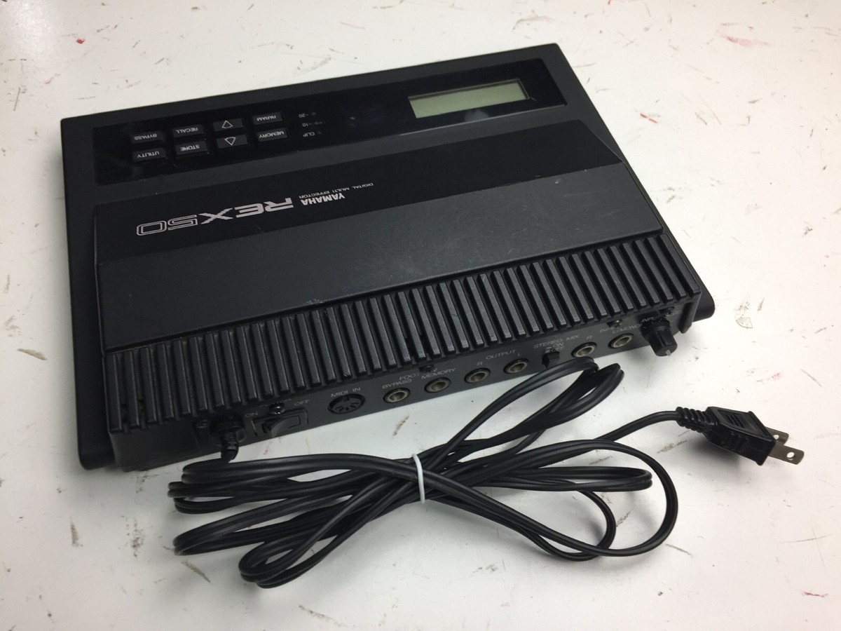 YAMAHA REX50 デジタルマルチエフェクター フットスイッチ付き YAMAHA