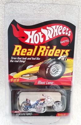 Hot Wheels Collectors HWC Real Riders Series 6 RLC Blast Lane Blue