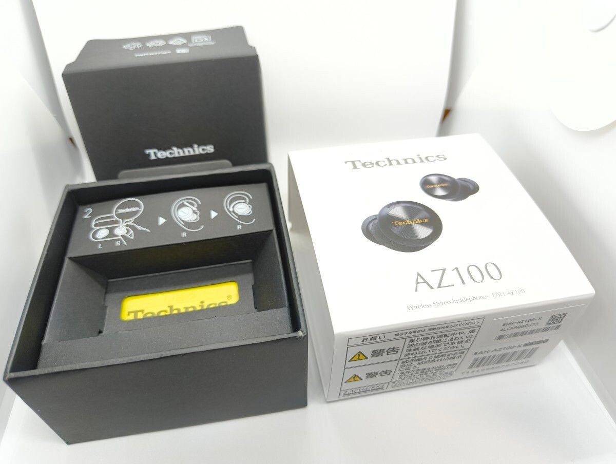 中古/左耳のみ/Technics EAH-AZ100-K/ブラック/左のみ/黒ホ 中古/左耳