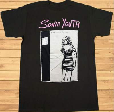 New 1990 Sonic Youth Goo Concert We Don't Like The Grub | eBay