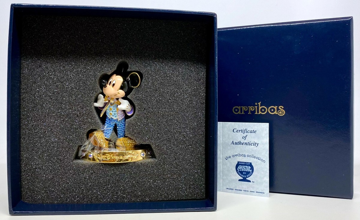 New Disney Arribas Brothers Swarovski Crystal 50th Celebration