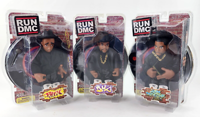 RUN DMCフィギュア 4点セット・HIPHOP RUN DMCフィギュア 4点セット