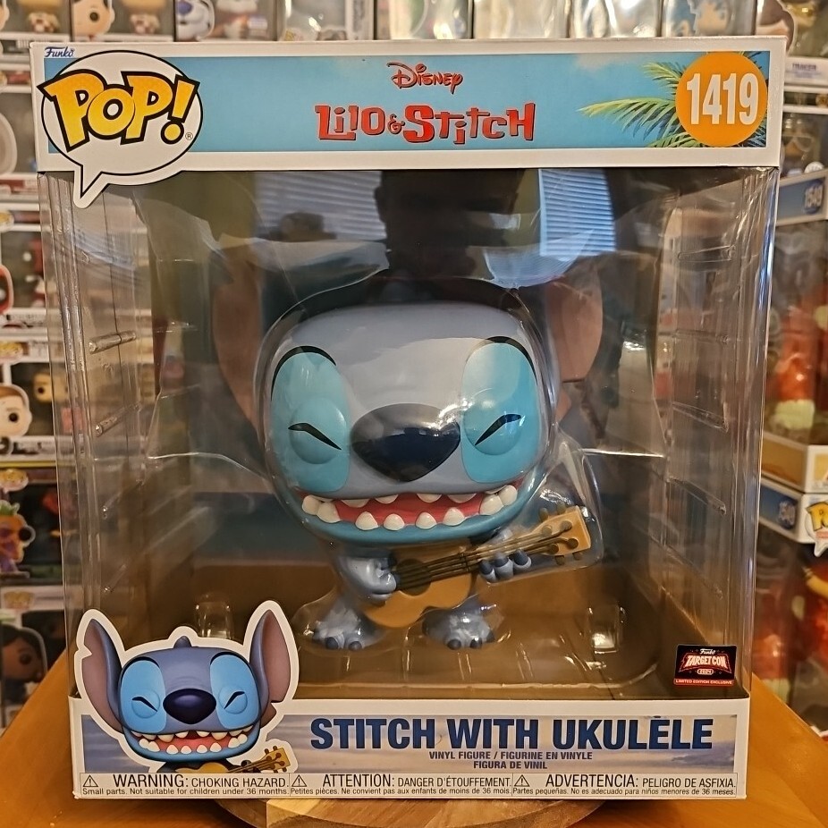 Funko Pop Disney Lilo & Stitch: Stitch With Ukulele #1419 2024