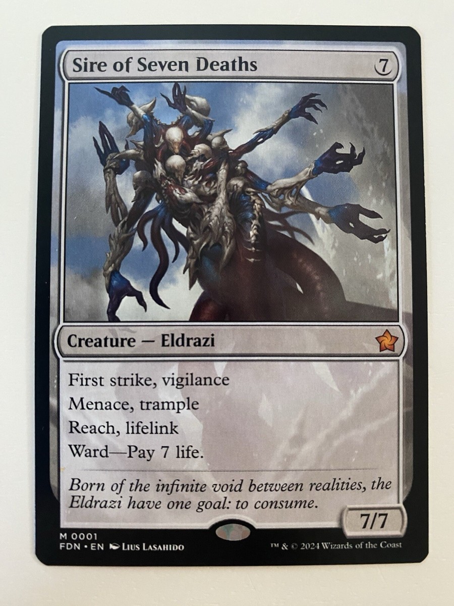 MTG 英語 七つの死の種父 Sire of Seven Deaths NM MTG 英語 七つの死