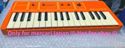 Casio MT-11 Orange Vintage Mini Synthesizer Japan Rare 1980s