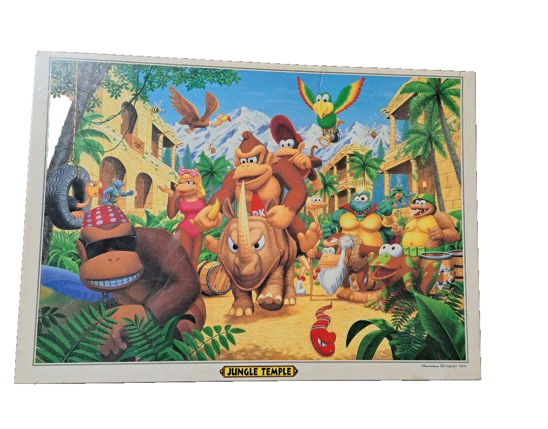 スーパードンキーコング2 クレムランド ジグソーパズル 完成品