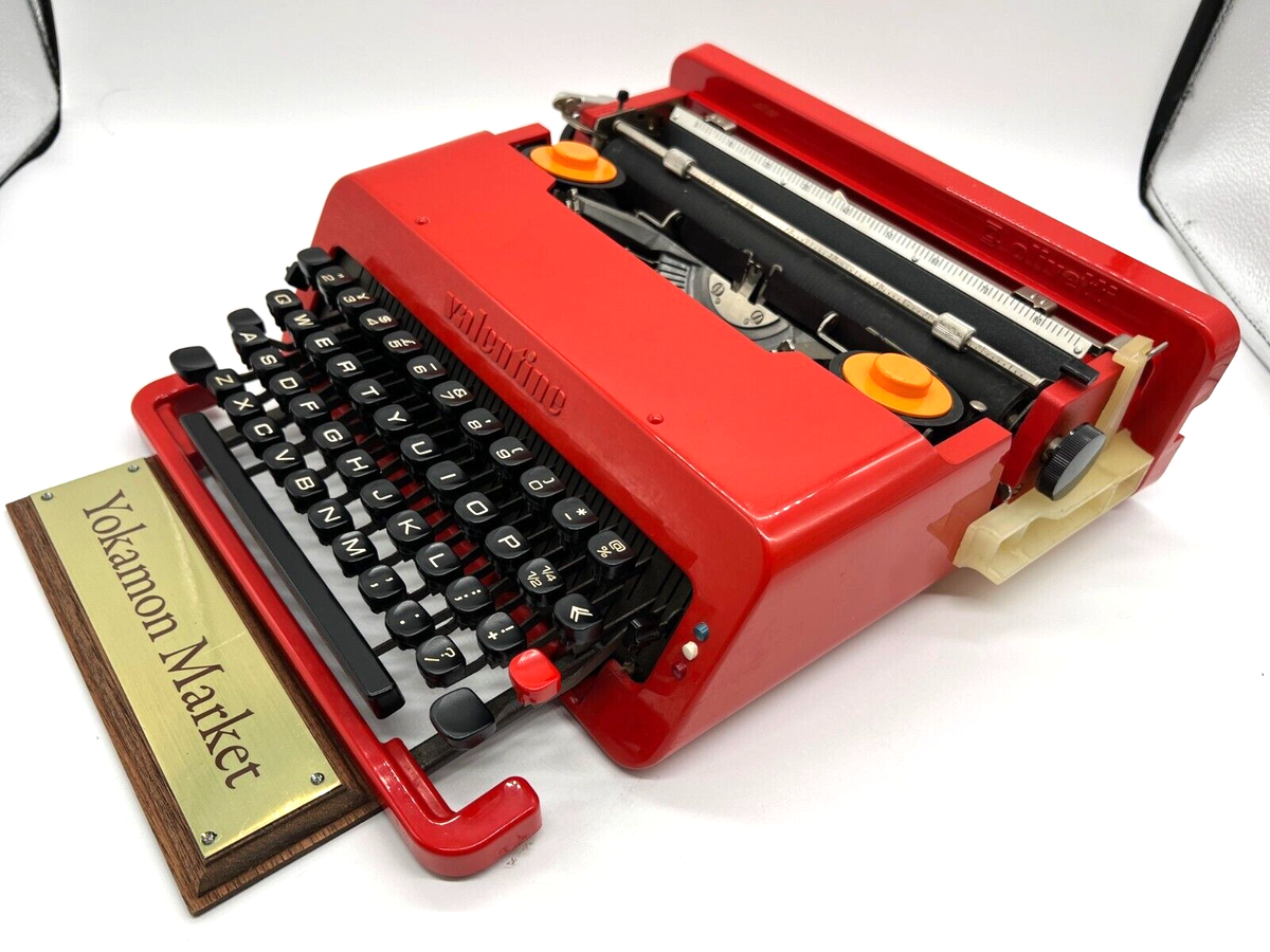専用！Olivetti valentine タイプライター 赤いバケツ Olivetti