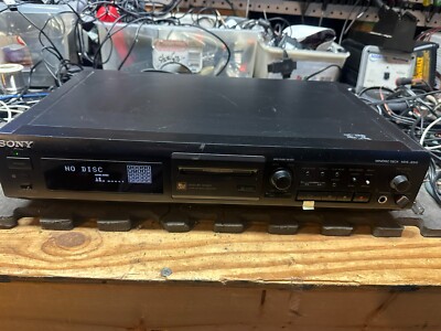Sony MDS-JE510 MiniDisc Player Recorder **UNTESTED / NO REMOTE
