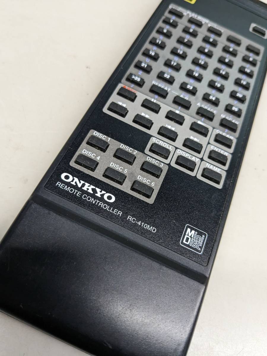 ONKYO Remote Control RC-410MD For MD-101A/105TX/122MX | eBay