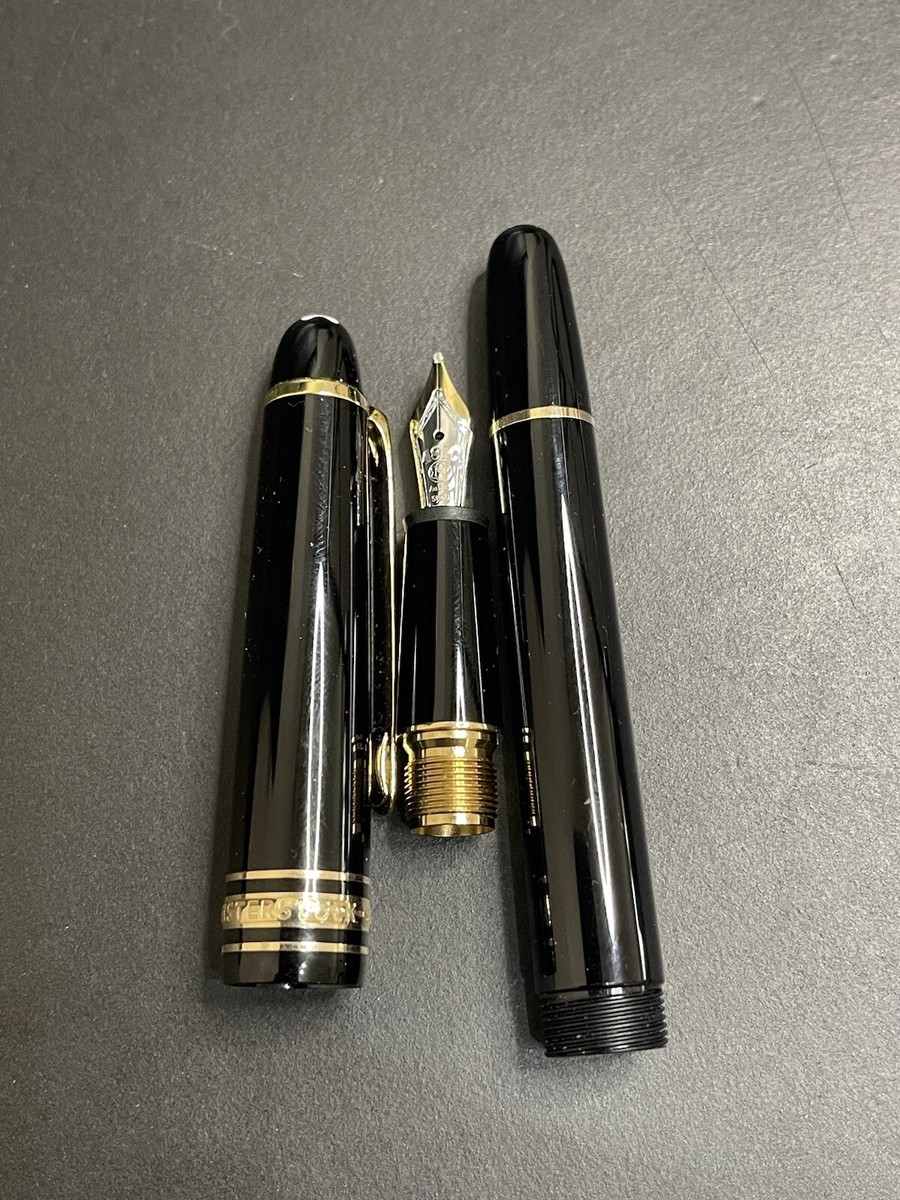 Montblanc Meisterstuck 4810 14K Au585 Fountain Pen GREAT!! | eBay