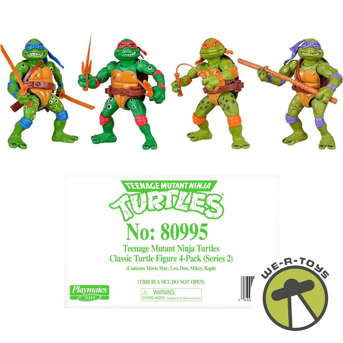 TMNT ヘッドドロッピンフィギュア2体セット TMNT ヘッドドロッピン