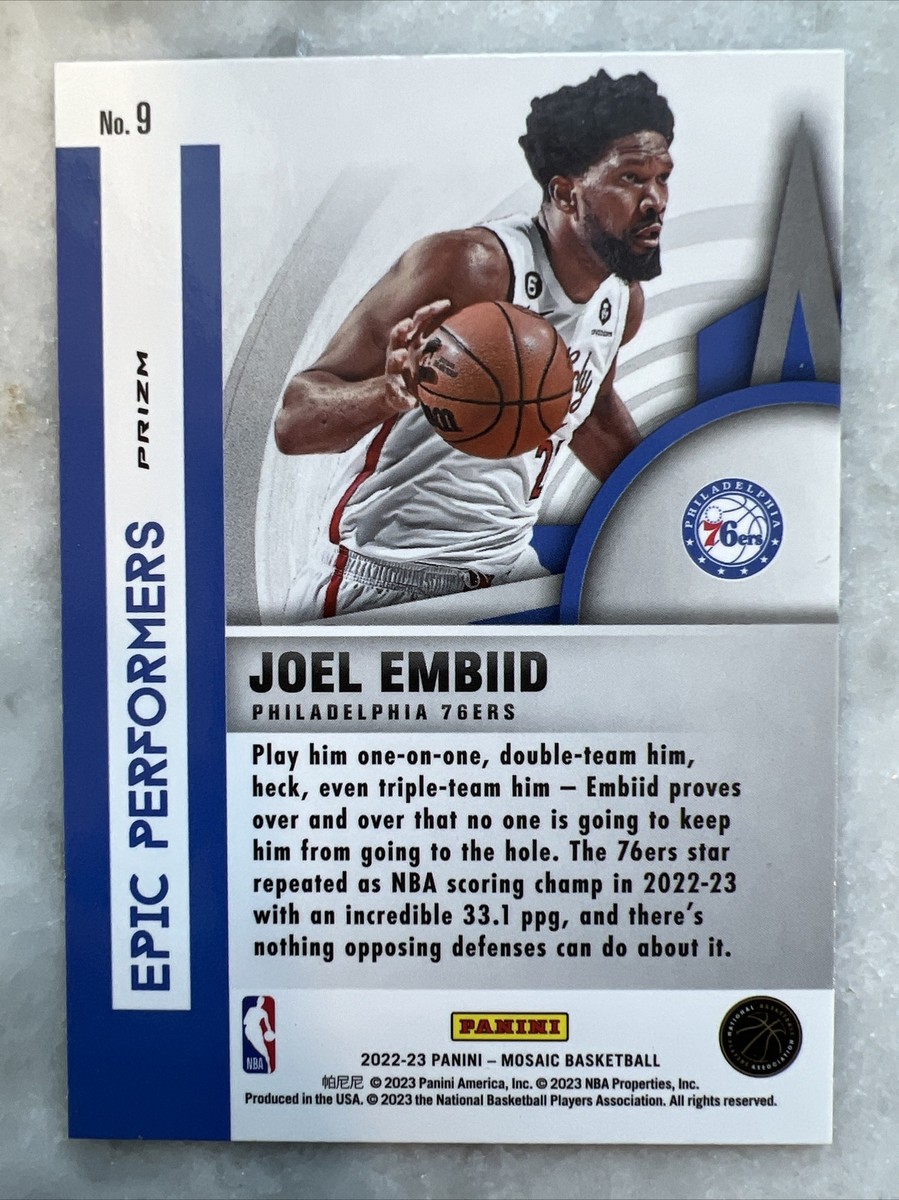 joel embiid select prizm /149 rc nbaカード joel embiid select
