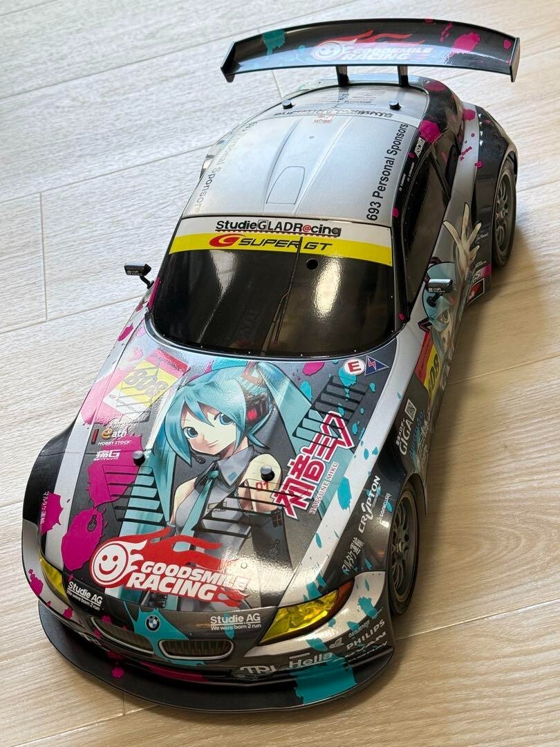 タミヤ 初音ミク Studie GLAD BMW Z4 TT-01 Tamiya 1/10 RC Hatsune
