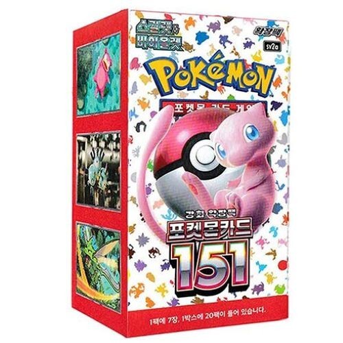 韓国限定】韓国語版151 BOX ポケモンカード 14個纏め売り 韓国版
