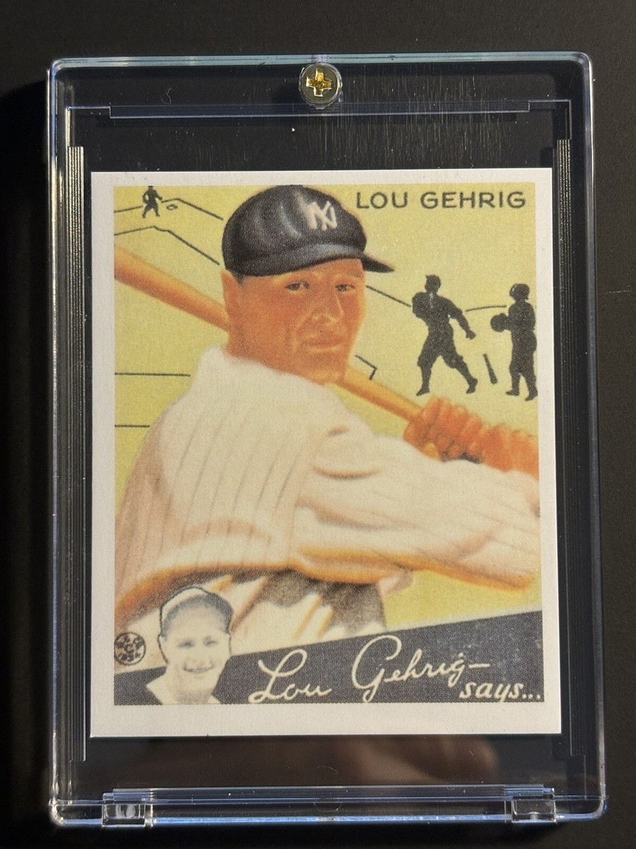 MLB Lou Gehrig 100枚限定 バットカード MLB Lou Gehrig 100枚限定