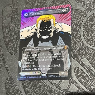 マジック：ザ・ギャザリング MTG Eddie Brock VEMOM foil Eddie Brock