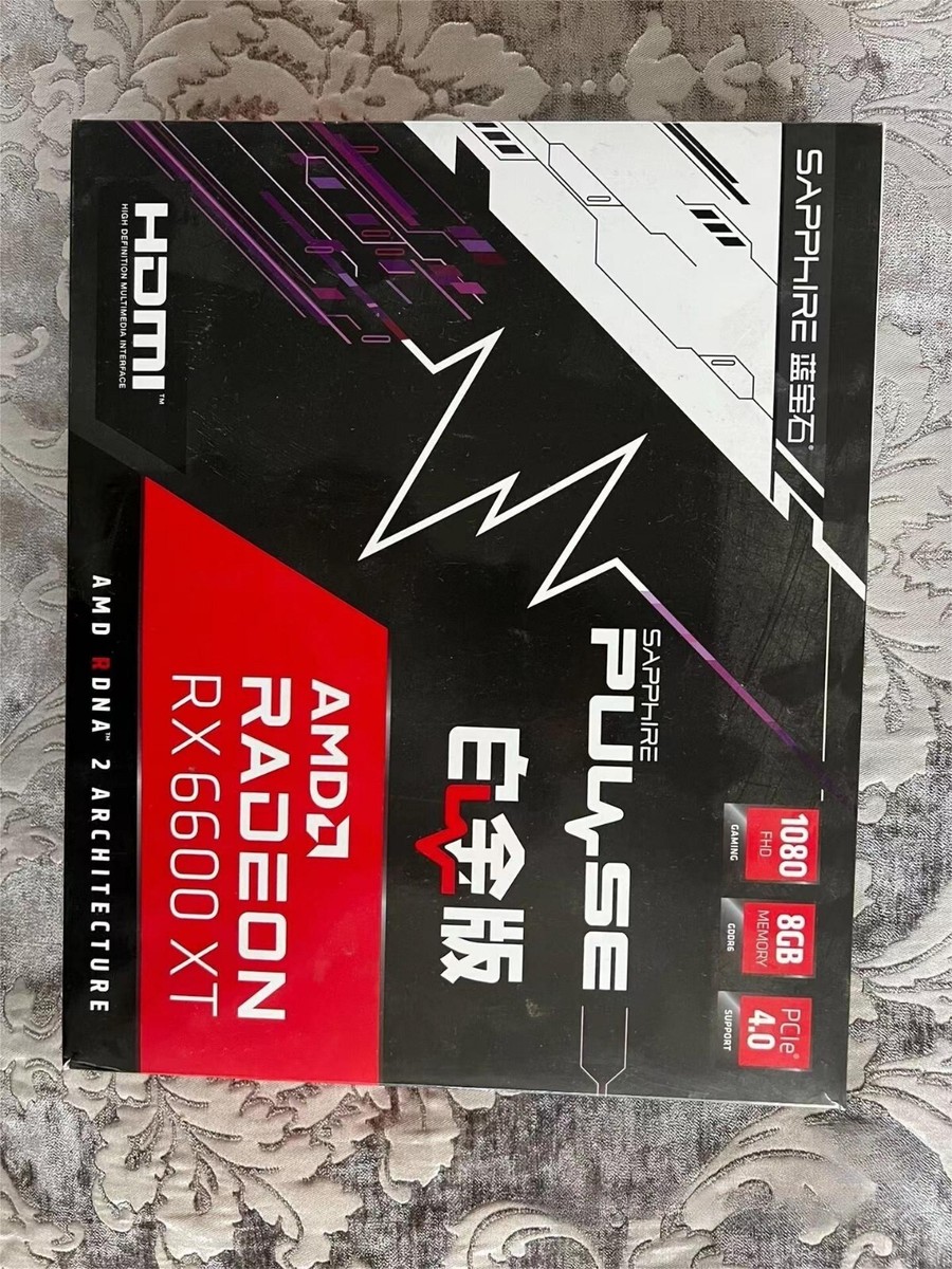 SAPPHIRE PULSE AMD Radeon RX 6600 XT GDDR6 8GB Graphics Card for