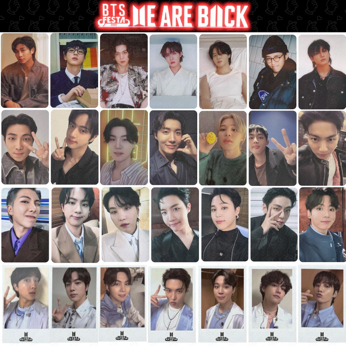 PRE BTS FESTA 2025 ARMY ZONE / CAPSULE MERCH / 10K KRW BONUS