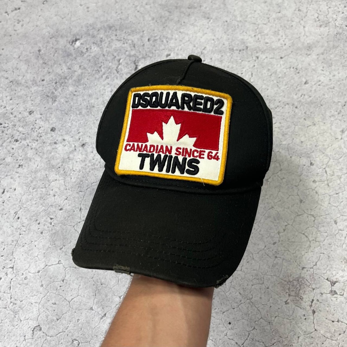 Dsquared2 Canada Twins Baseball Cap Black OS | eBay