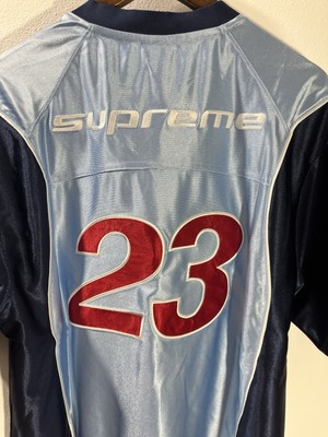 Supreme x Jordan Warm-up Jersey | Mens M | Blue | HF0834-436 | eBay