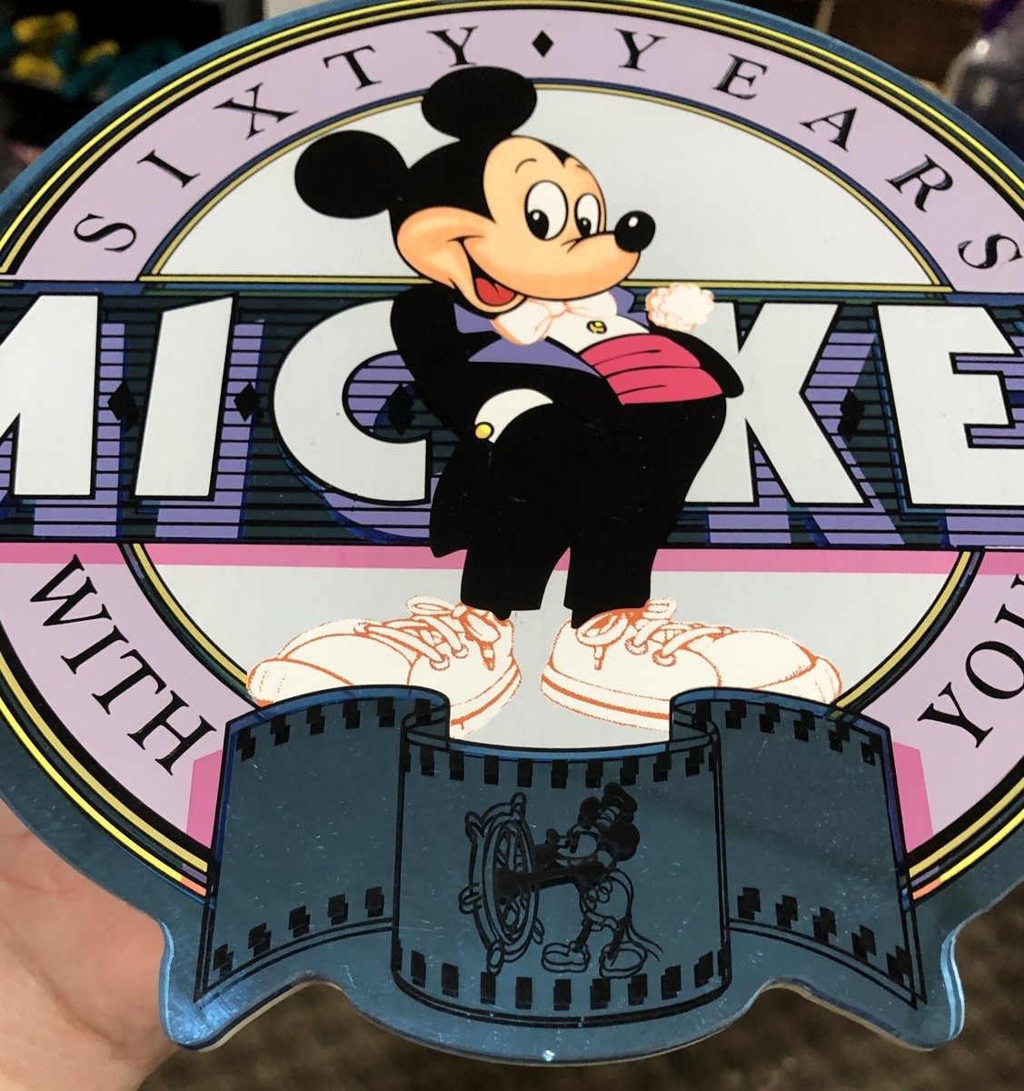 Happy 60th Birthday Walt Disney シルクスクリーン Happy 60th