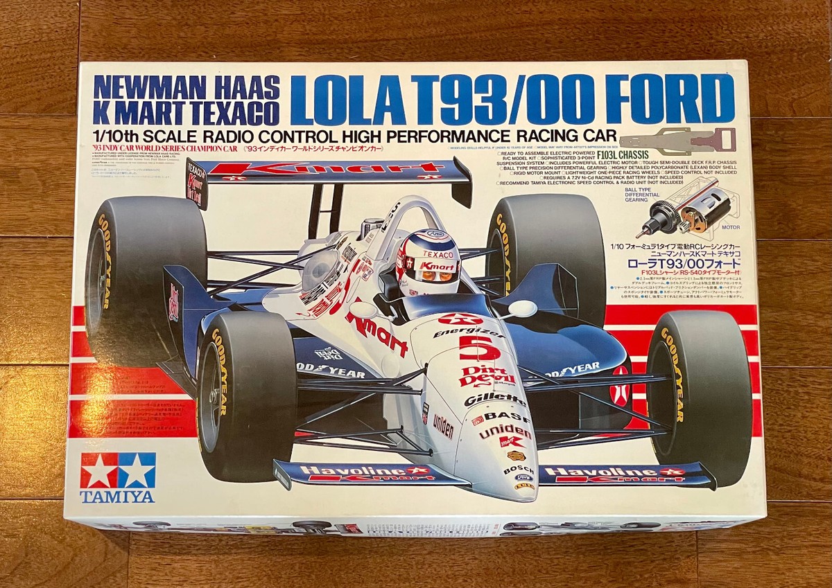 希少タミヤRC ローラT93⁄00フォード F103Lシャーシ 組立途中 希少