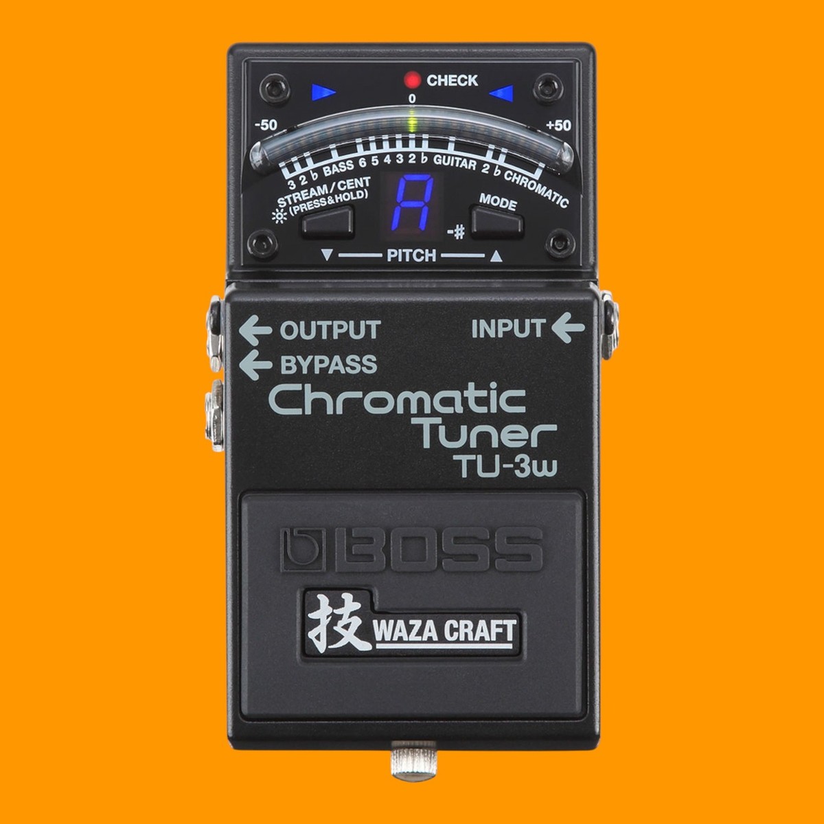 BOSS TU-3W(J) MADE IN JAPAN [Chromatic Tuner 技 Waza Craft Series
