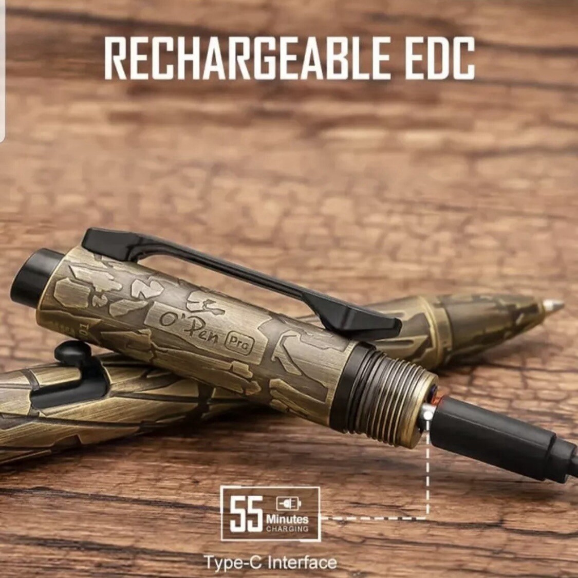 ✨Olight O'pen Pro In Brass Bark Limited Edition New / Open Box | eBay