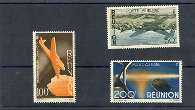REUNION Sc C32-4(YT A42-4)**F-VF NH 1947 AIRMAIL SET $175 | eBay