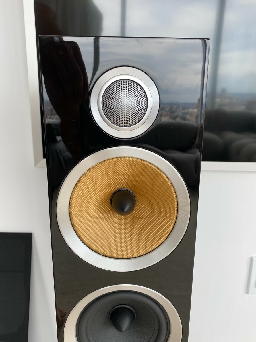 Bowers & Wilkins CM8 Piano Black Speakers - MINT CONDITION w