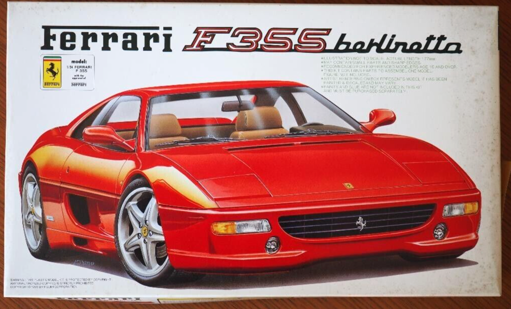 Fujimi 1/ 24 Ferrari F355 Berlinetta Sports Car Series Model kit