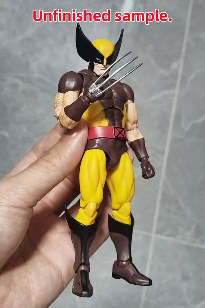US STOCK CT MAFEX No.138 X-MEN Wolverine Brown Suit COMIC Ver
