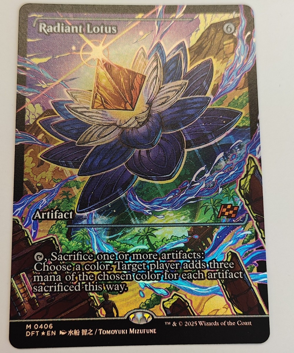 光輝の睡蓮 フラクチャーfoil 日本語 マジックザギャザリング 光輝の