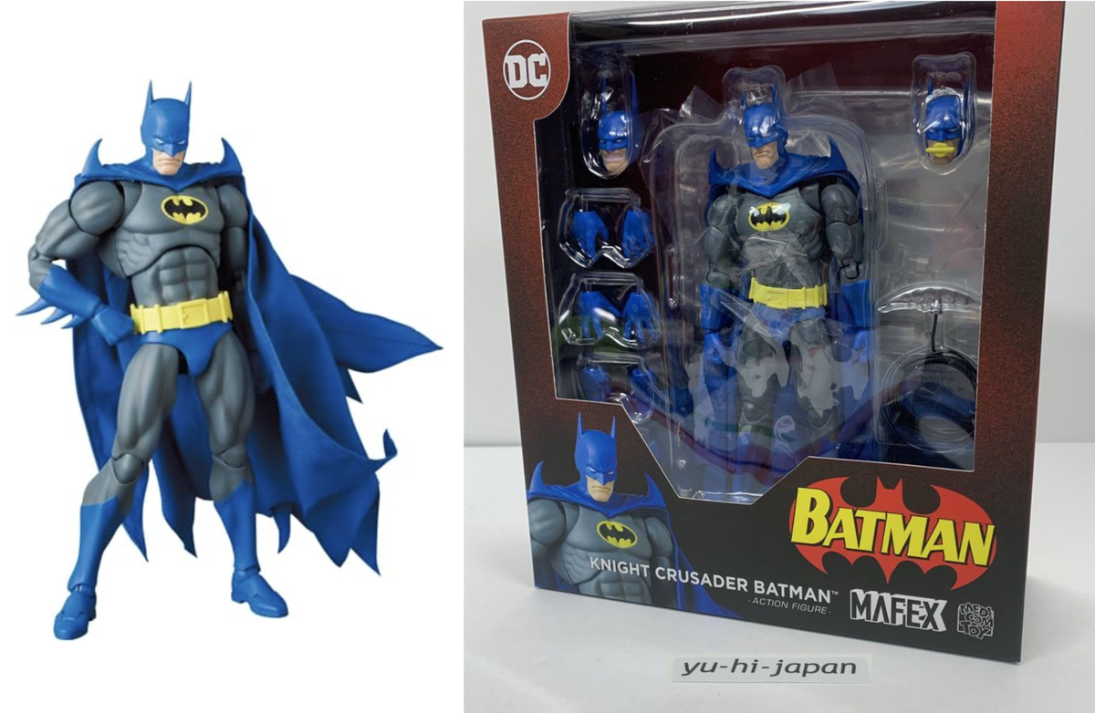 Medicom Toy MAFEX No.215 Knight Crusader Batman DC Action Figure
